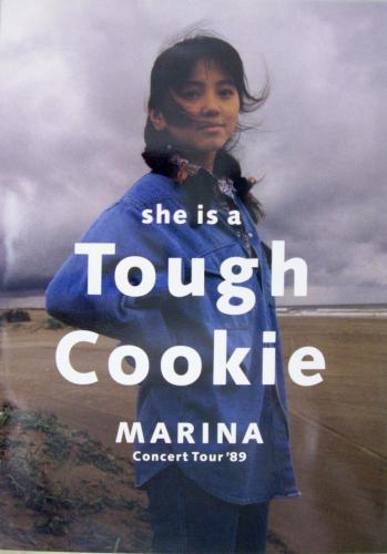 渡辺満里奈 she is Tough Cookie MARINA Concert Tour’89 コンサートパンフレット