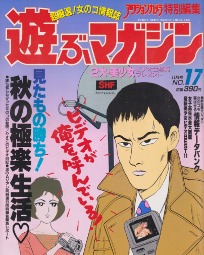  遊ぶマガジン 1989年11月号 (NO.17) 雑誌