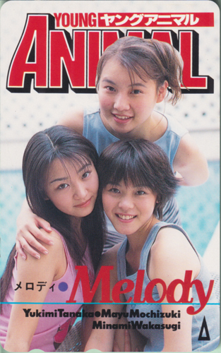 Melody, 田中有紀美, ほか ヤングアニマル テレカ