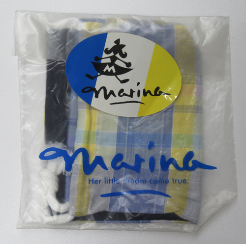 渡辺満里奈/「marina」ロゴ入り巾着袋 [その他のグッズ] | カルチャーステーション