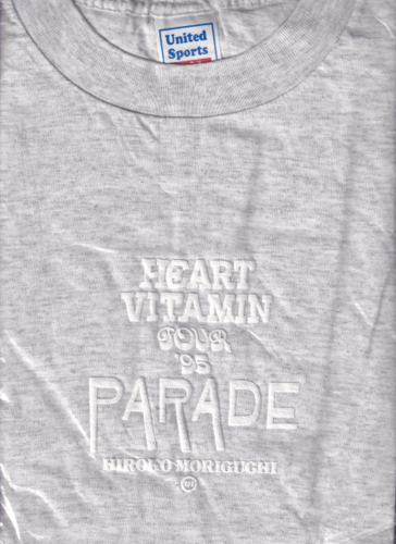 森口博子 「HEART VITAMIN TOUR ´95 PARADE/ハートビタミンツアー ´95 パレード」 Tシャツ その他のグッズ