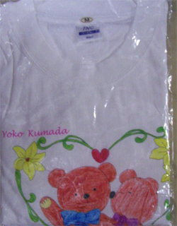 熊田曜子 くま柄デザイン Tシャツ その他のグッズ