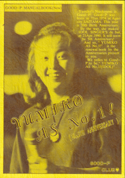  高橋由美子 マニュアル・ブック (「YUMIKO AS No,1! 20＆5TH ANNIVERSARY」) 雑誌