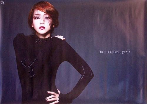 安室奈美恵 アルバム「genic」 ポスター