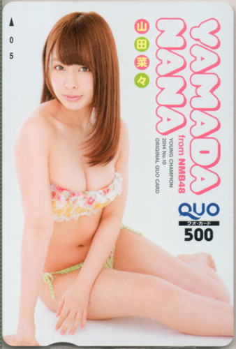 山田菜々 ヤングチャンピオン 2014年5月13日号 (No.10) クオカード