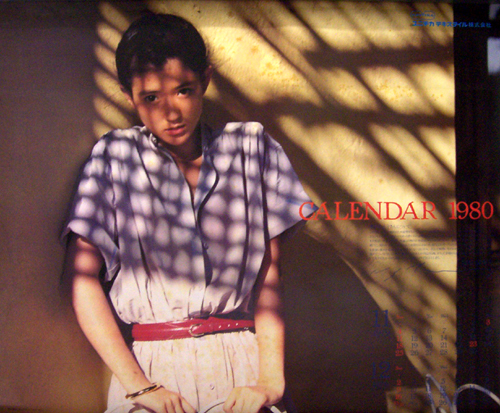 紺野美沙子 ユニチカ 1980年カレンダー カレンダー