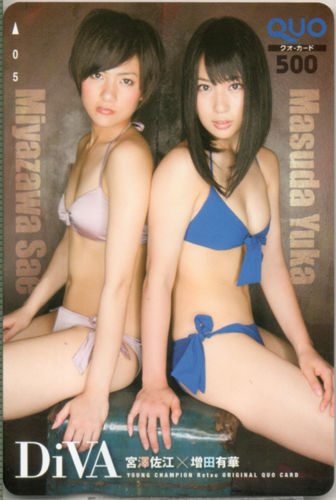 宮澤佐江, 増田有華, ほか ヤングチャンピオン烈 クオカード