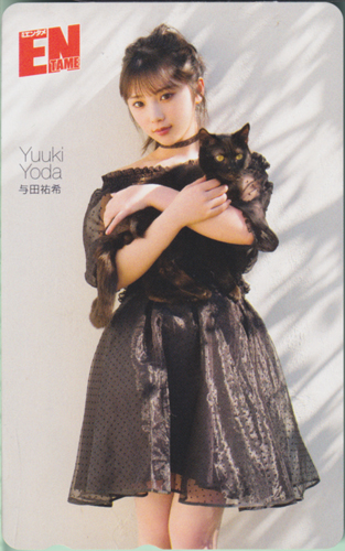 与田祐希 ENTAME (エンタメ) テレカ
