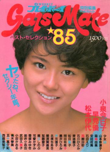 山本奈津子 集英社 Gals Mate ’85 -ギャルズメイト’85- 週刊プレイボーイ特別編集 写真集