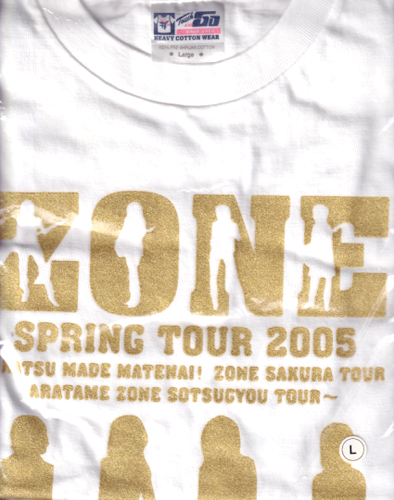 ZONE SPRING TOUR 2005 Tシャツ その他のグッズ
