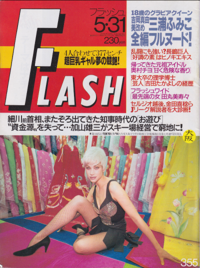 FLASH (フラッシュ) 1994年5月31日号 (355号) 雑誌
